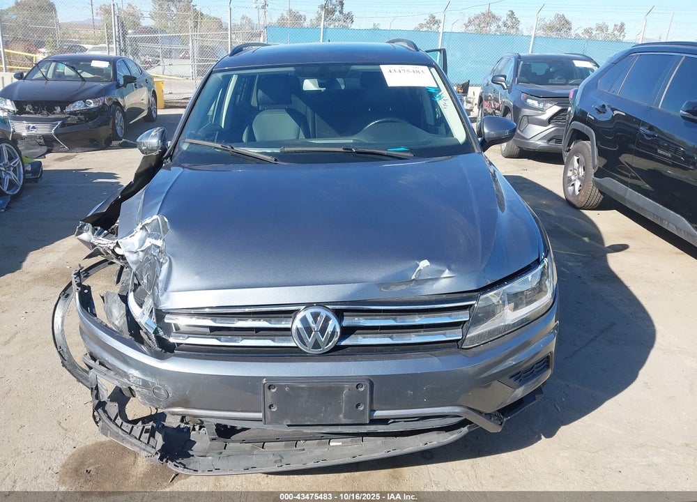2019 VOLKSWAGEN TIGUAN 2.0T SE/2.0T SEL/2.0T SEL R-LINE/2.0T SEL R-LINE BLACK VIN: 3VV3B7AX2KM122422