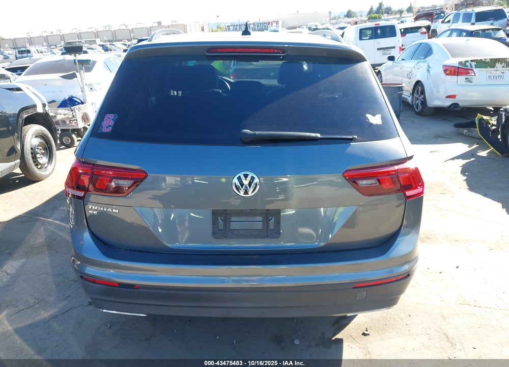 2019 VOLKSWAGEN TIGUAN 2.0T SE/2.0T SEL/2.0T SEL R-LINE/2.0T SEL R-LINE BLACK VIN: 3VV3B7AX2KM122422