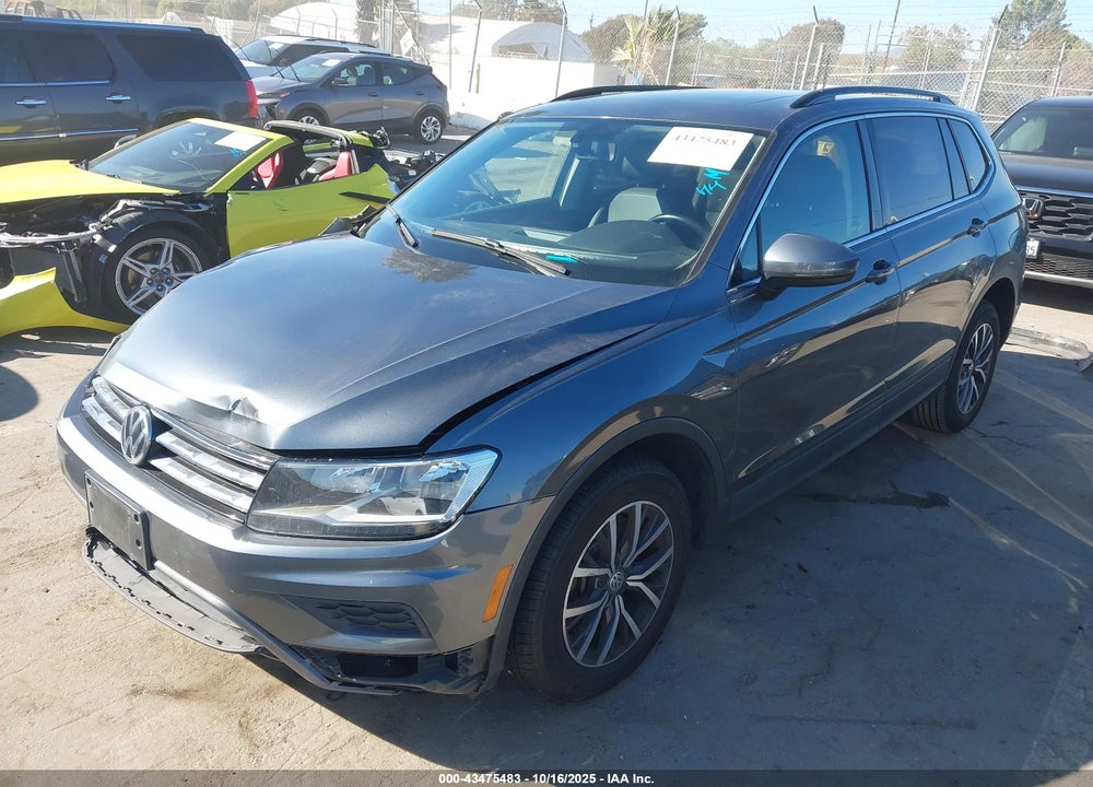 2019 VOLKSWAGEN TIGUAN 2.0T SE/2.0T SEL/2.0T SEL R-LINE/2.0T SEL R-LINE BLACK VIN: 3VV3B7AX2KM122422