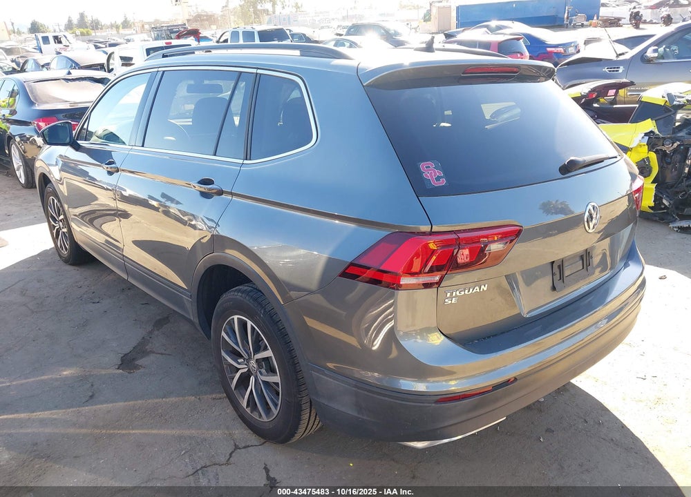 2019 VOLKSWAGEN TIGUAN 2.0T SE/2.0T SEL/2.0T SEL R-LINE/2.0T SEL R-LINE BLACK VIN: 3VV3B7AX2KM122422