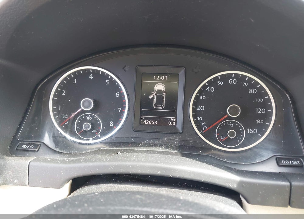 2013 VOLKSWAGEN TIGUAN SE VIN: WVGBV3AX3DW581578