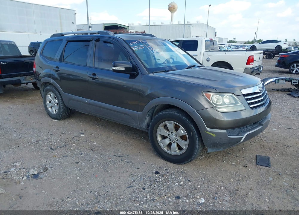 2009 KIA BORREGO LX V6 VIN: KNDJH741995032860