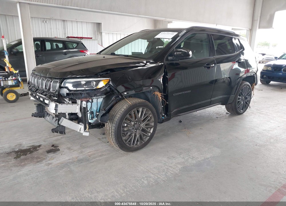 2022 JEEP COMPASS VIN: 3C4NJDCB2NT159667