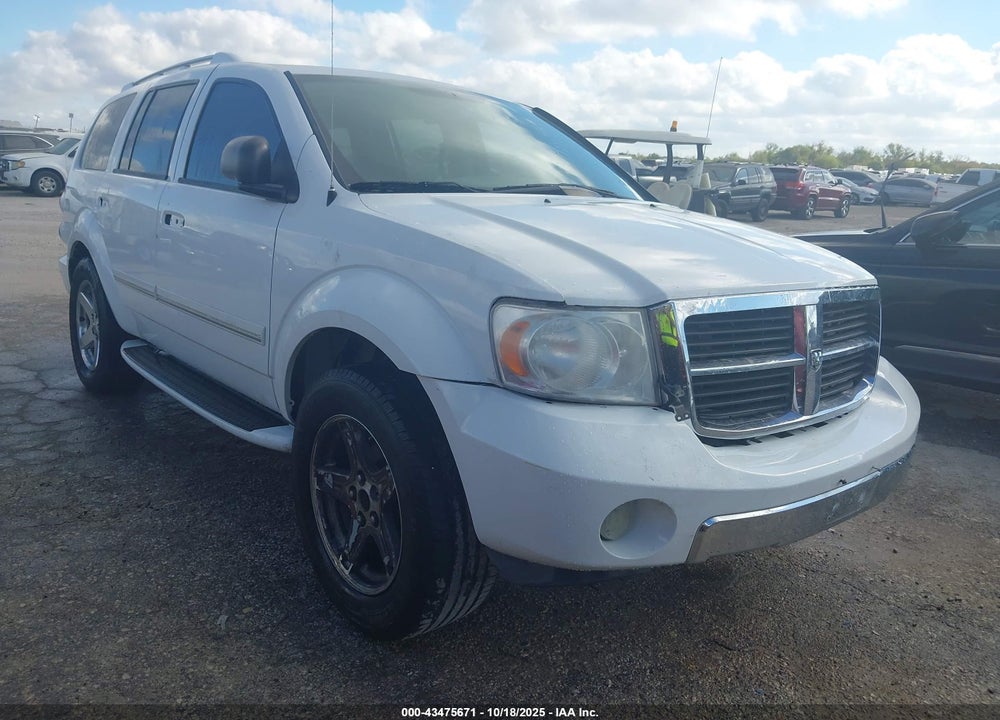 2008 DODGE DURANGO LIMITED VIN: 1D8HD58278F139370
