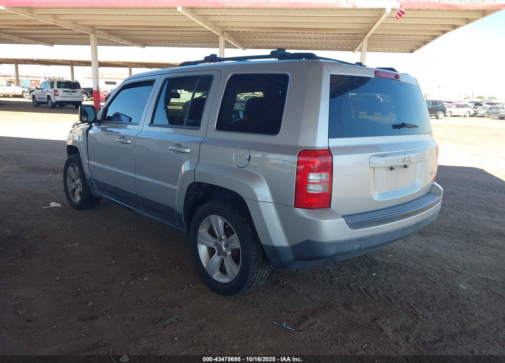 2012 JEEP PATRIOT VIN: 1C4NJPFA0CD647328