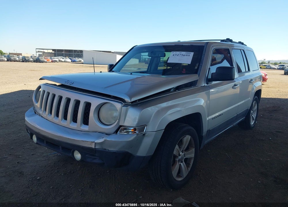 2012 JEEP PATRIOT VIN: 1C4NJPFA0CD647328