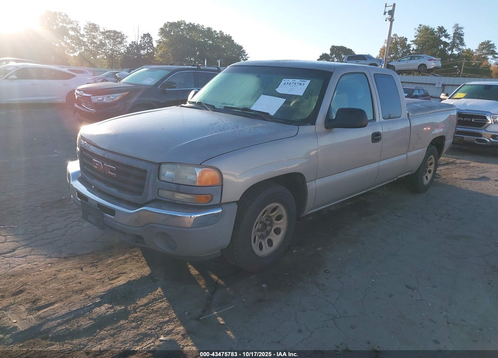 2007 GMC SIERRA 1500 CLASSIC WORK TRUCK VIN: 1GTEC19X67Z104579