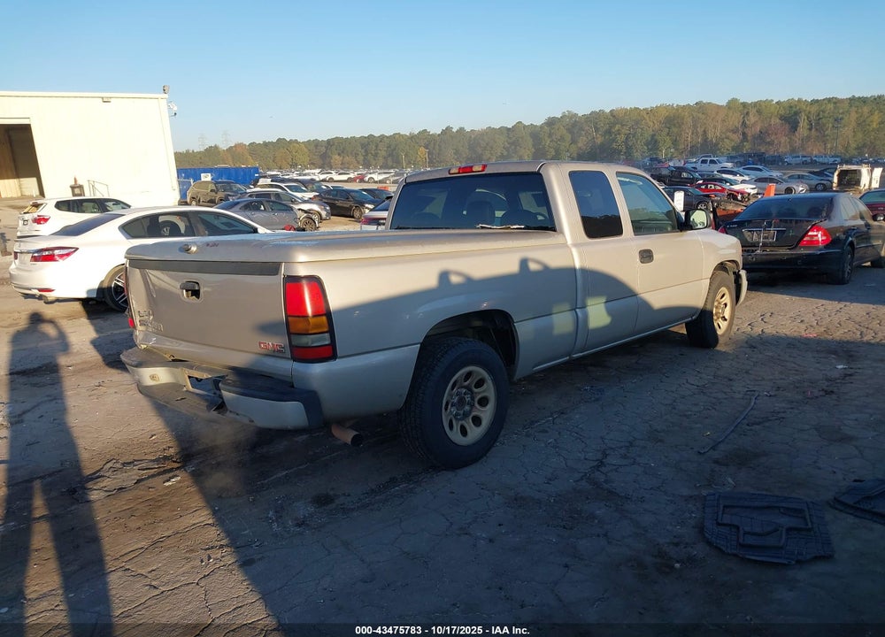 2007 GMC SIERRA 1500 CLASSIC WORK TRUCK VIN: 1GTEC19X67Z104579