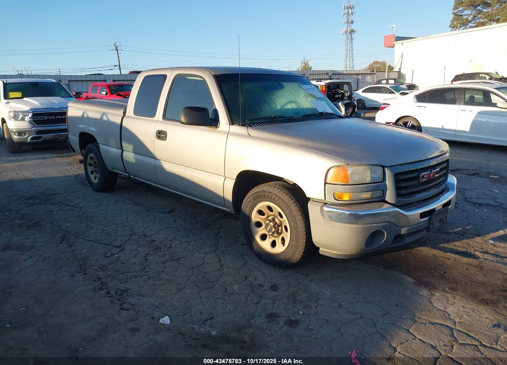 2007 GMC SIERRA 1500 CLASSIC WORK TRUCK VIN: 1GTEC19X67Z104579