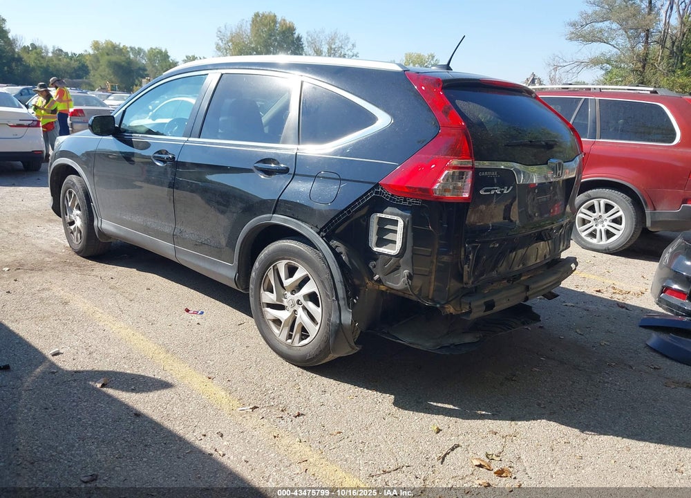 2016 HONDA CR-V EX-L VIN: 5J6RM4H7XGL138670