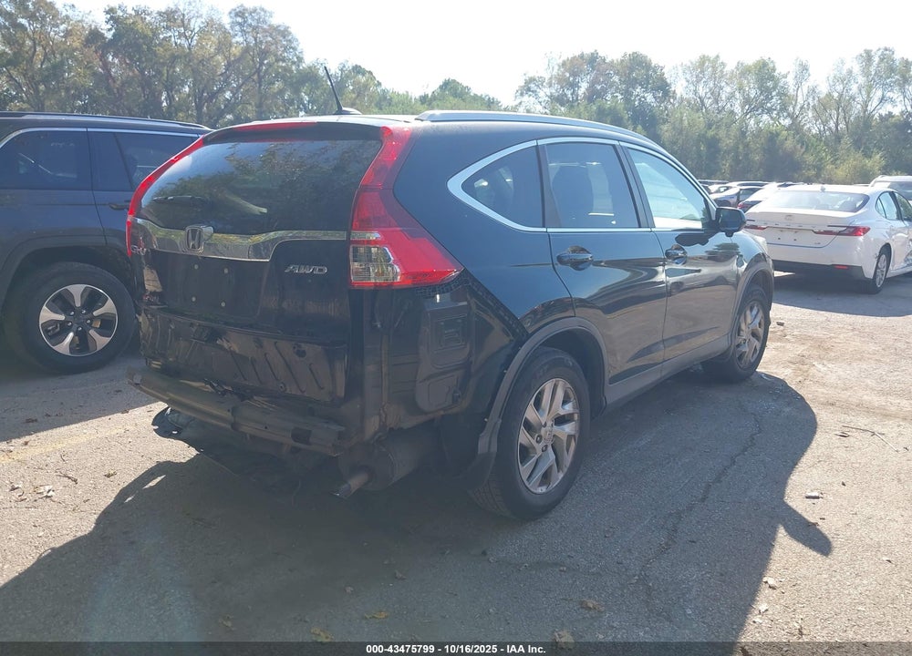 2016 HONDA CR-V EX-L VIN: 5J6RM4H7XGL138670