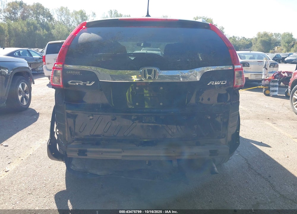 2016 HONDA CR-V EX-L VIN: 5J6RM4H7XGL138670