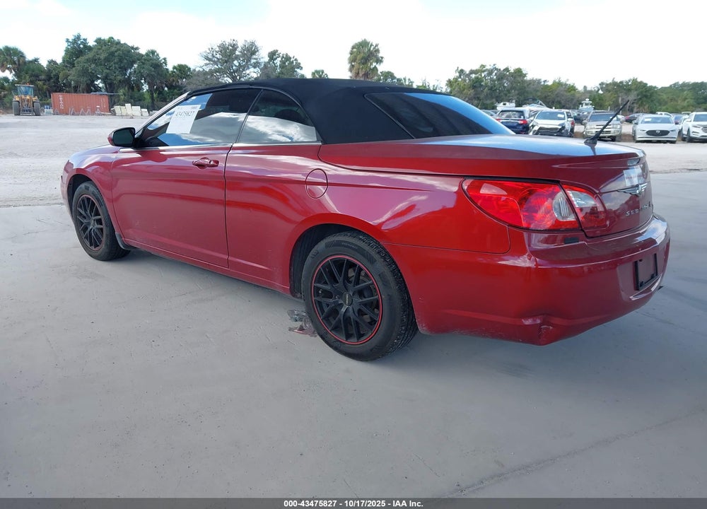 2008 CHRYSLER SEBRING TOURING VIN: 1C3LC55R38N681573