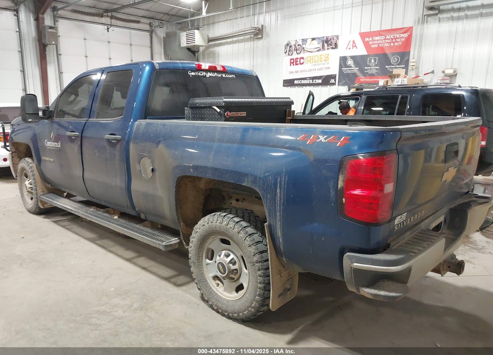 2019 CHEVROLET SILVERADO 2500HD WT VIN: 2GC2KREGXK1218161