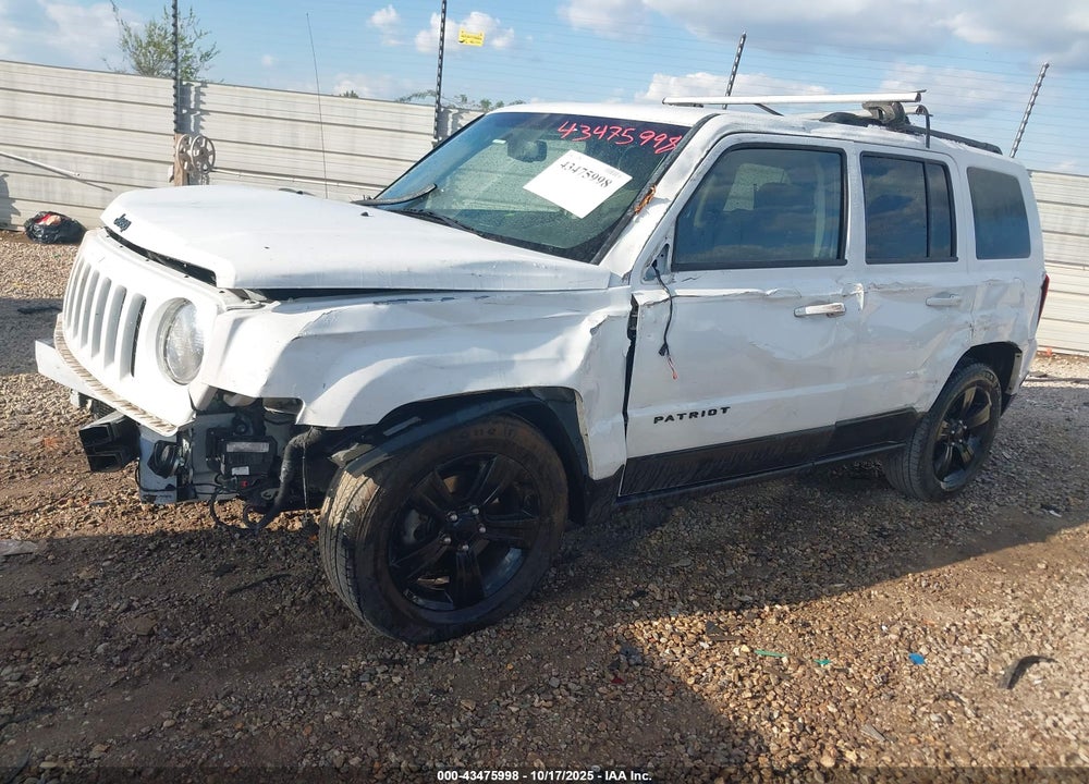 2014 JEEP PATRIOT VIN: 1C4NJPBA8ED754457