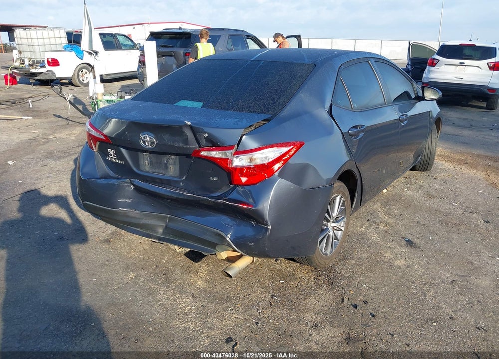 2016 TOYOTA COROLLA LE PLUS VIN: 5YFBURHE1GP380578