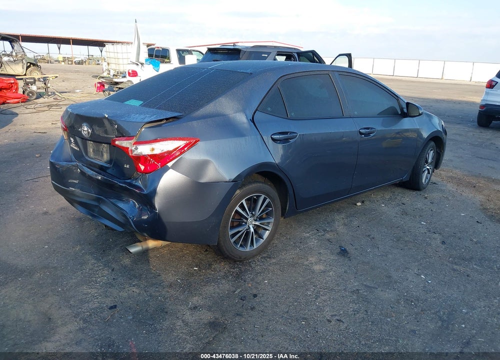 2016 TOYOTA COROLLA LE PLUS VIN: 5YFBURHE1GP380578