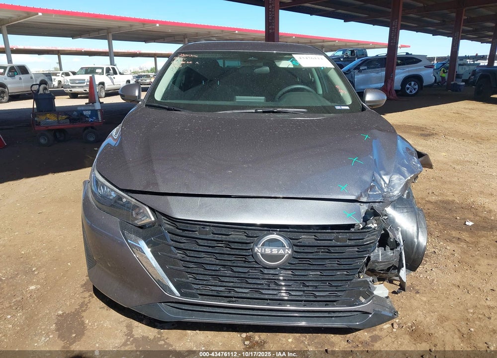 2025 NISSAN SENTRA S VIN: 3N1AB8BV2SY365426