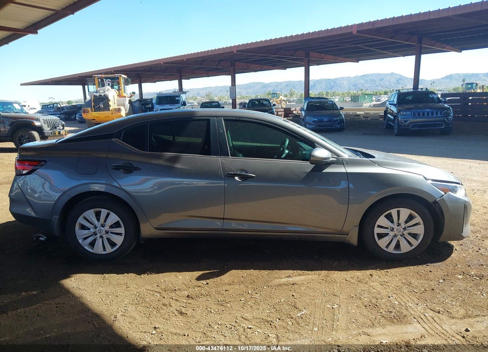 2025 NISSAN SENTRA S VIN: 3N1AB8BV2SY365426