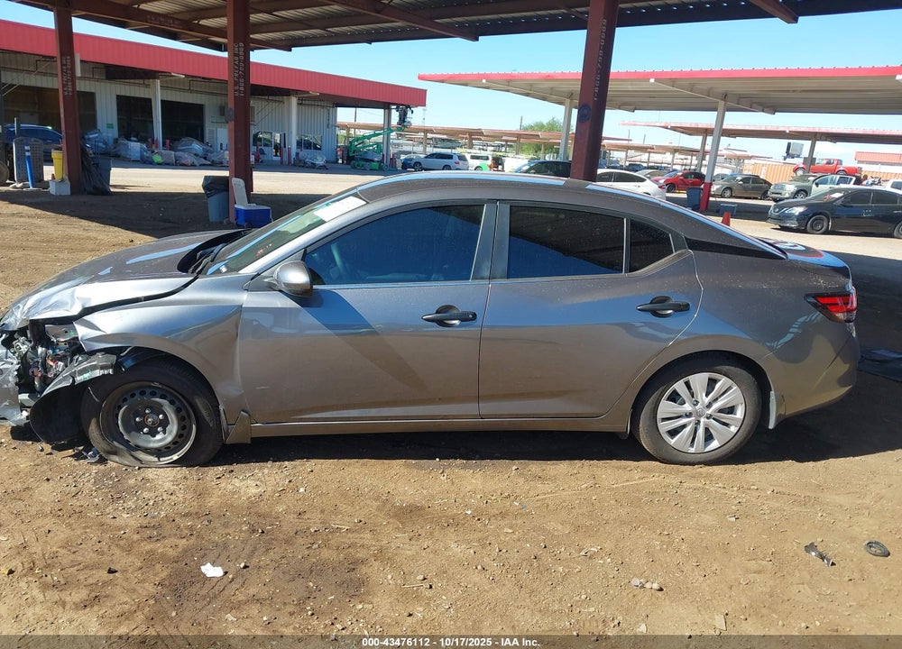 2025 NISSAN SENTRA S VIN: 3N1AB8BV2SY365426