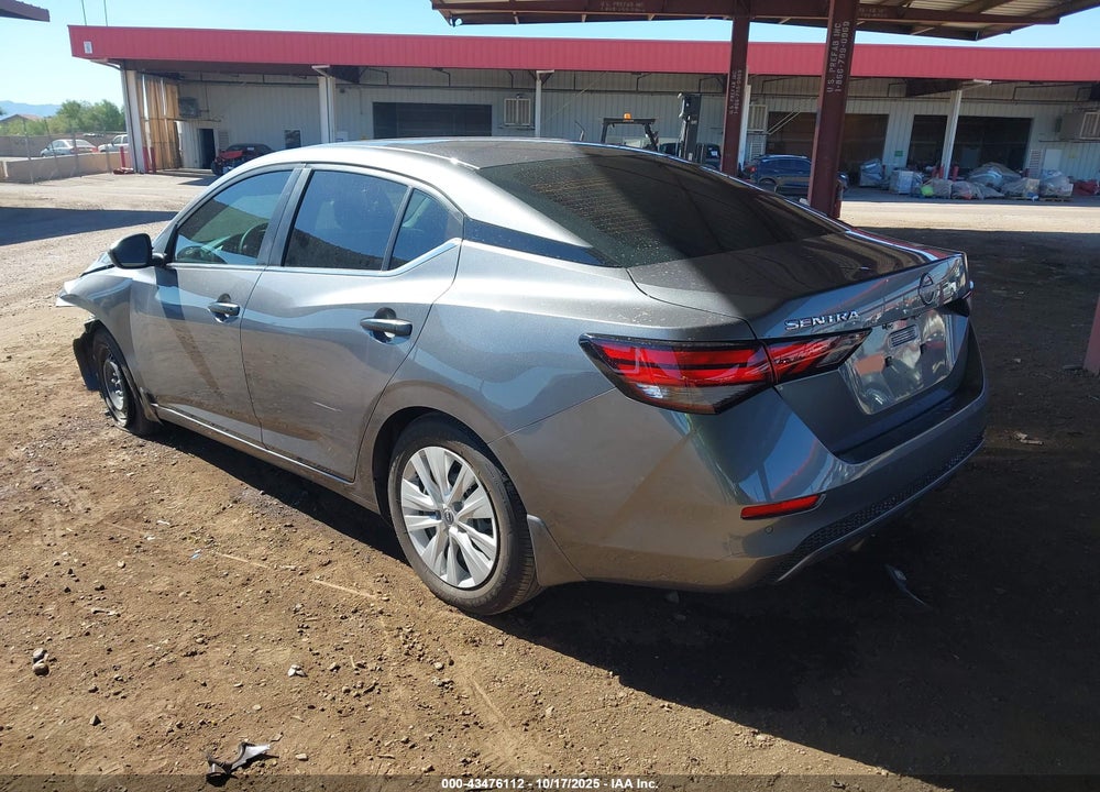 2025 NISSAN SENTRA S VIN: 3N1AB8BV2SY365426