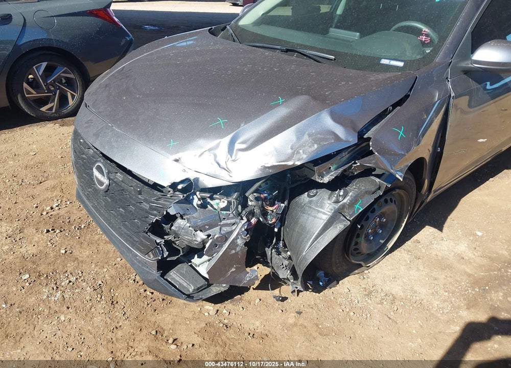 2025 NISSAN SENTRA S VIN: 3N1AB8BV2SY365426