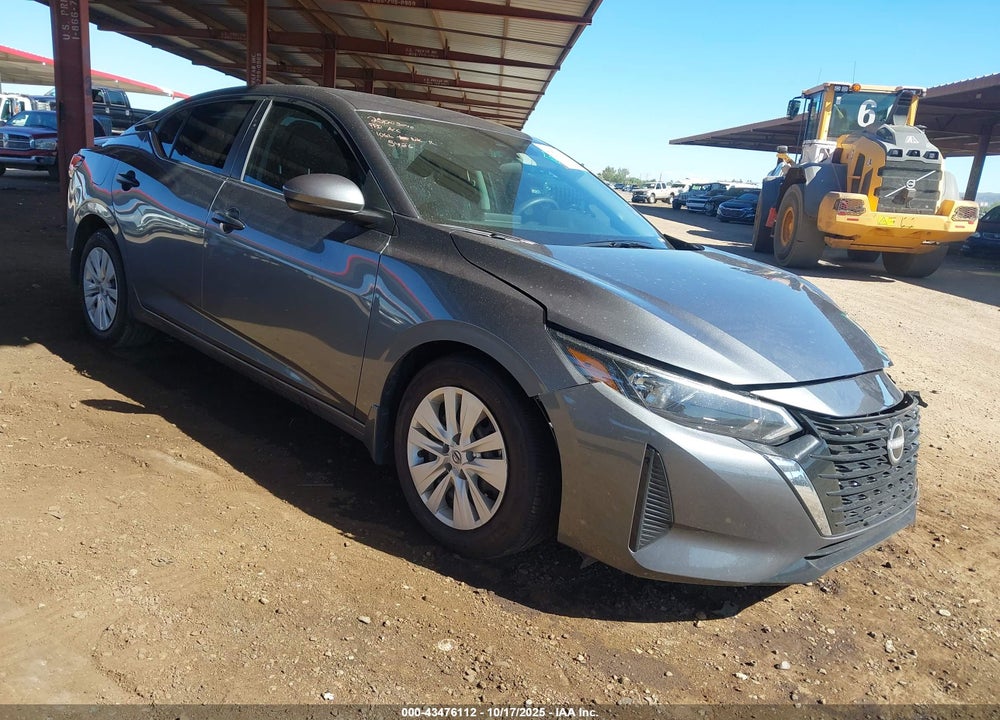 2025 NISSAN SENTRA S VIN: 3N1AB8BV2SY365426