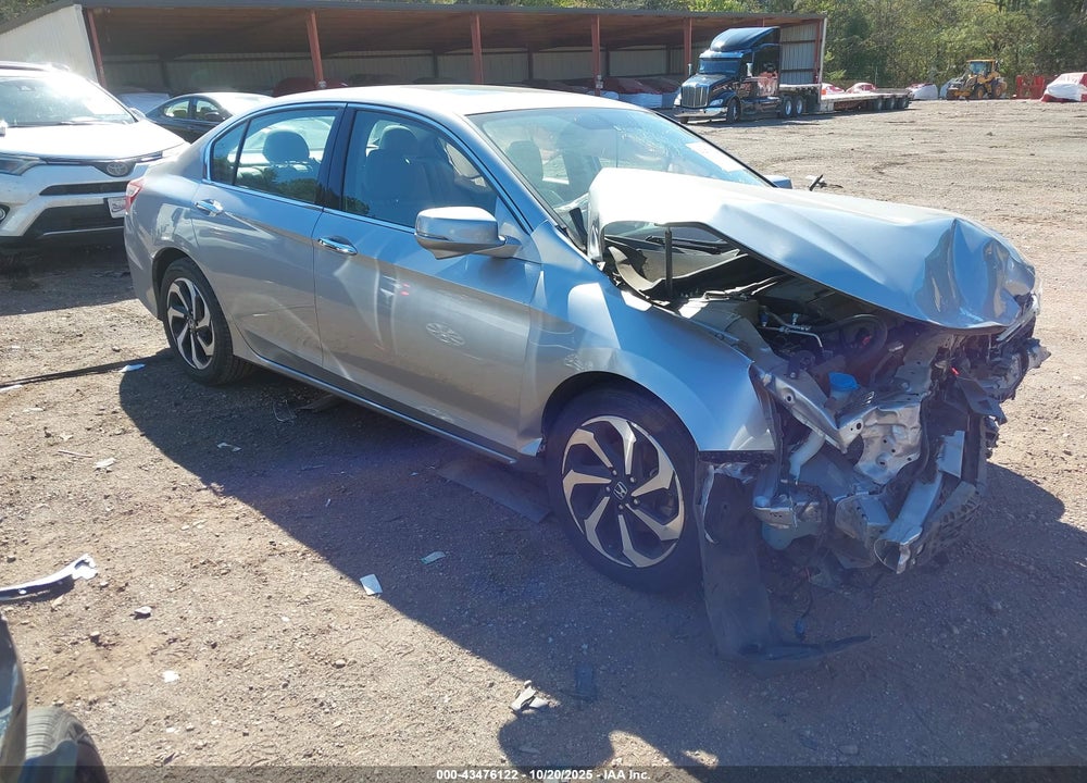 2017 HONDA ACCORD EX-L V6 VIN: 1HGCR3F8XHA039736