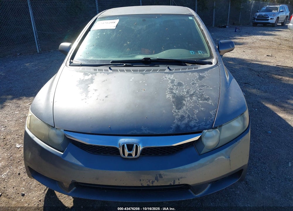 2009 HONDA CIVIC VIN: 2HGFA16509H520936