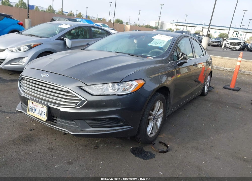 2018 FORD FUSION VIN: 3FA6P0HD6JR192643
