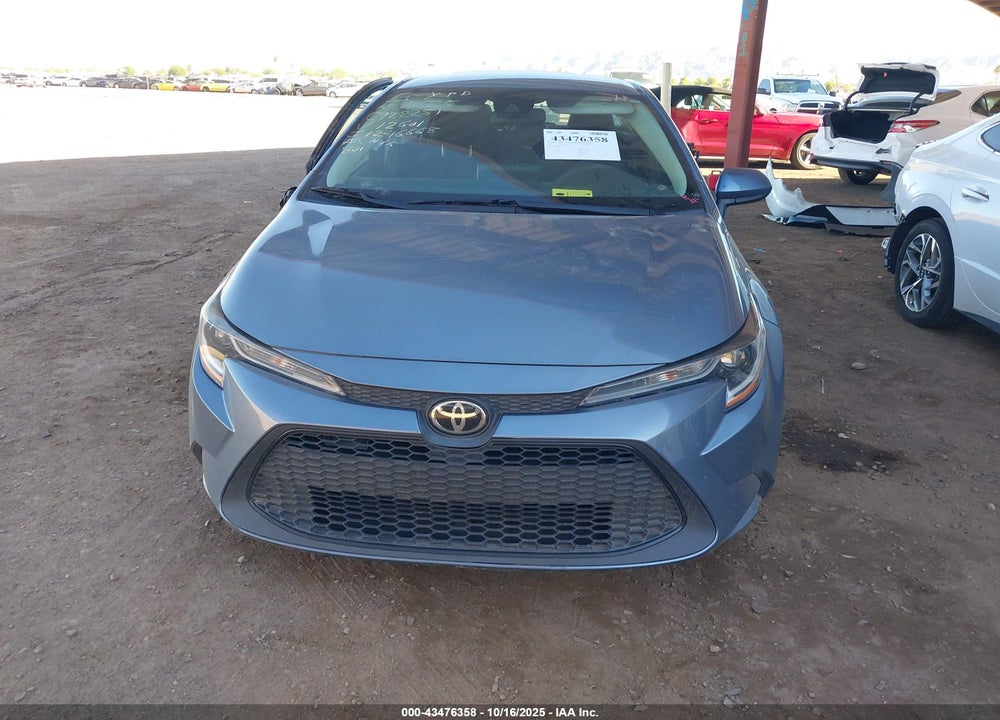 2022 TOYOTA COROLLA LE VIN: 5YFEPMAE3NP312801