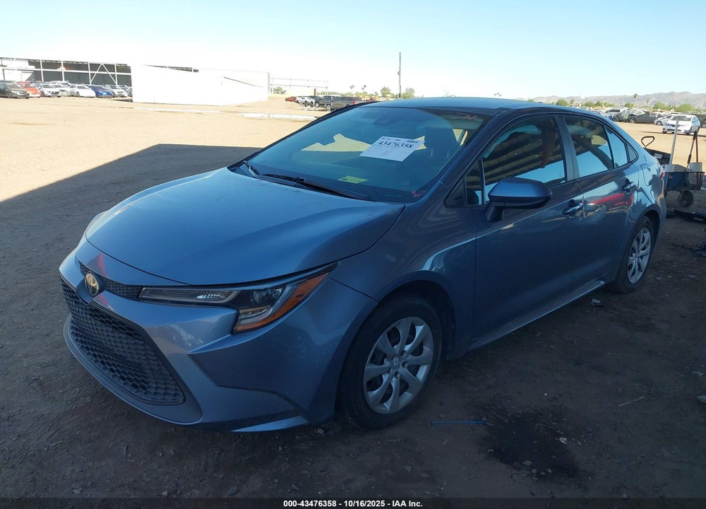 2022 TOYOTA COROLLA LE VIN: 5YFEPMAE3NP312801
