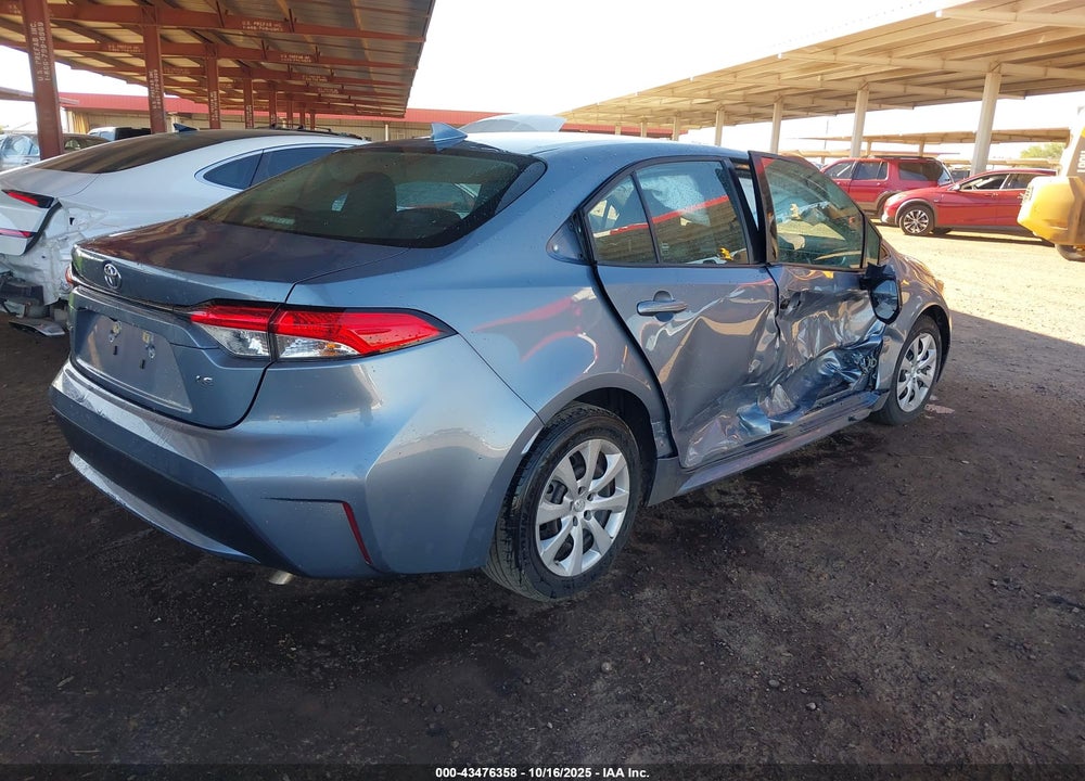 2022 TOYOTA COROLLA LE VIN: 5YFEPMAE3NP312801