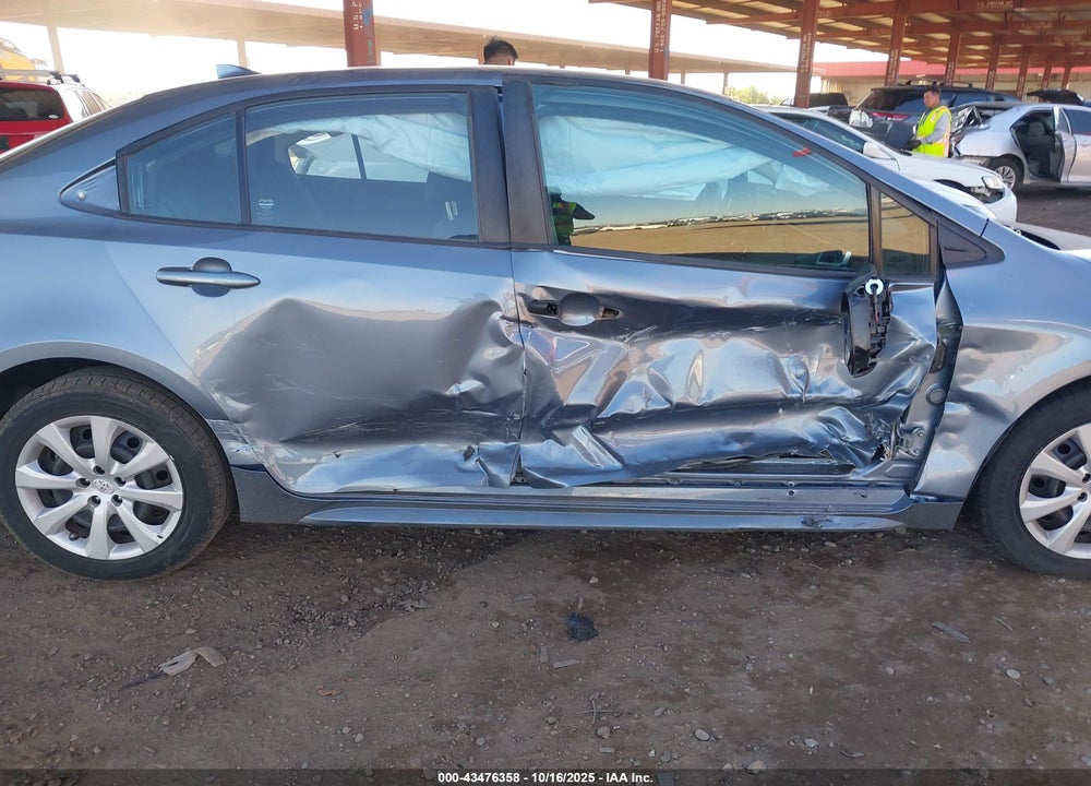 2022 TOYOTA COROLLA LE VIN: 5YFEPMAE3NP312801