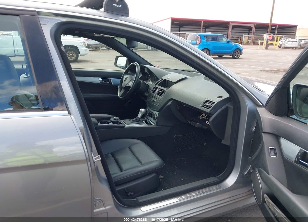 2009 MERCEDES-BENZ C CLASS VIN: WDDGF54X39R055459