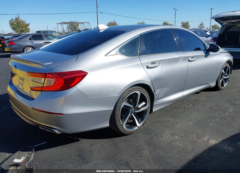 2018 HONDA ACCORD SPORT VIN: 1HGCV1F34JA171790
