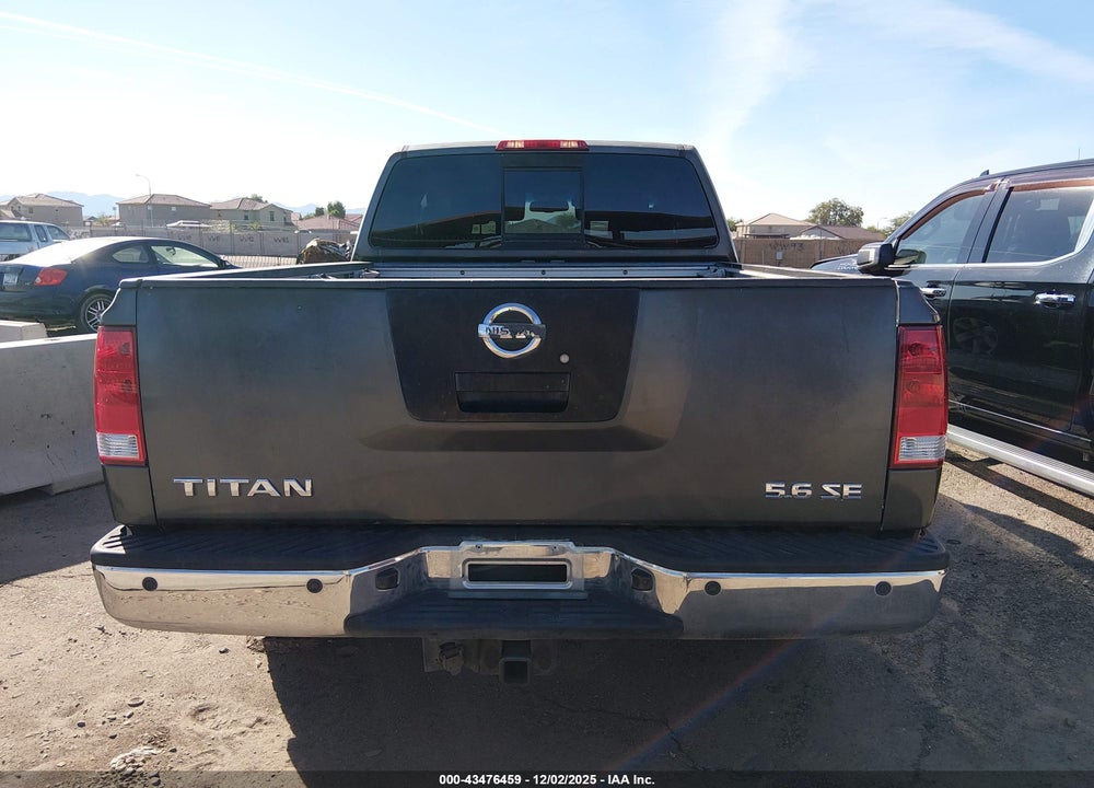 2009 NISSAN TITAN SE VIN: 1N6AA06A89N309178