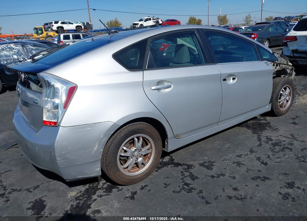 2010 TOYOTA PRIUS VIN: JTDKN3DUXA0225925