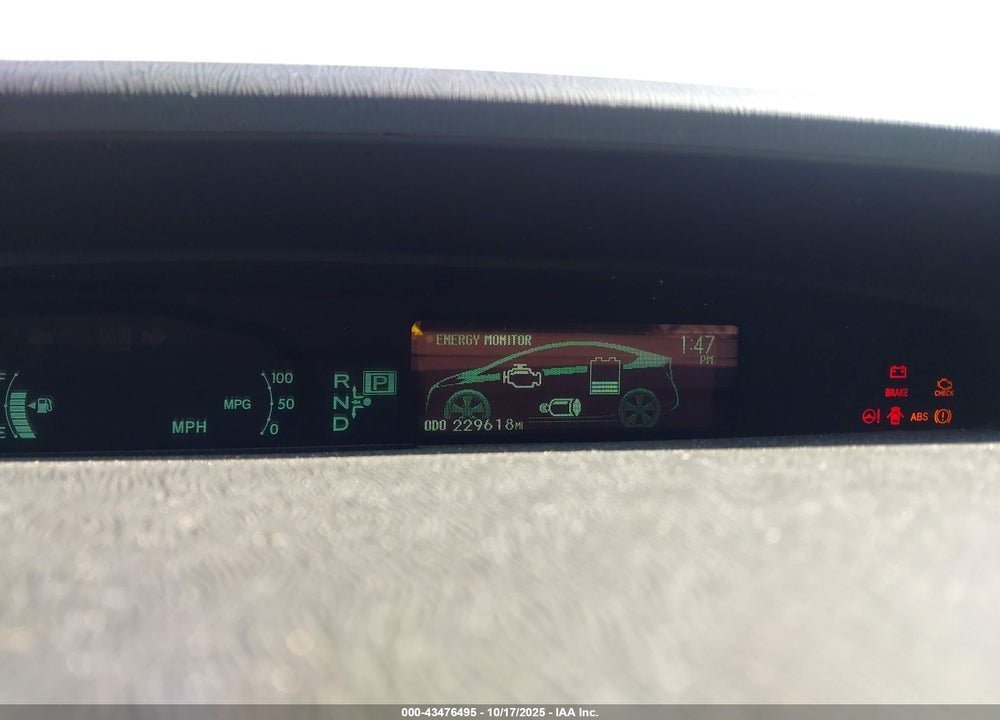 2010 TOYOTA PRIUS VIN: JTDKN3DUXA0225925