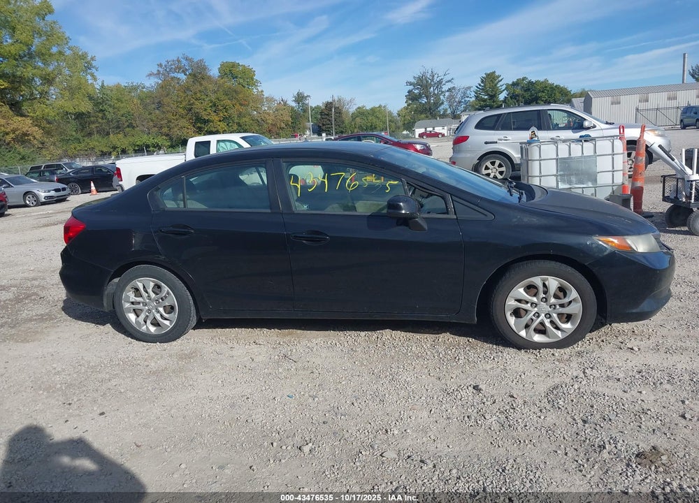 2012 HONDA CIVIC VIN: 19XFB2F53CE366890