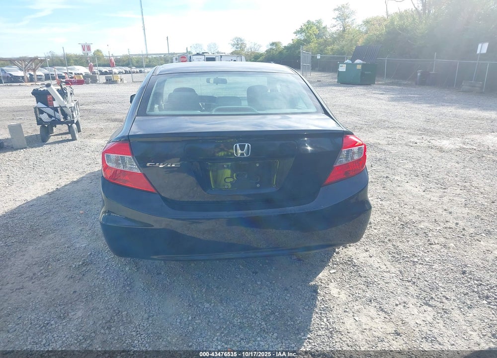 2012 HONDA CIVIC VIN: 19XFB2F53CE366890