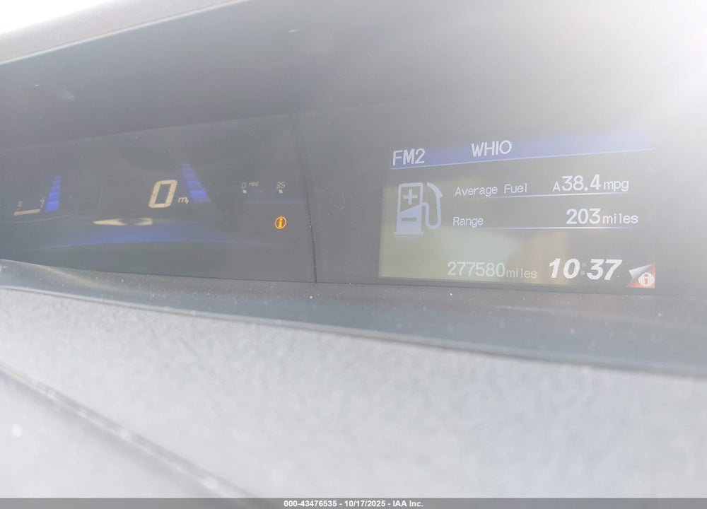 2012 HONDA CIVIC VIN: 19XFB2F53CE366890