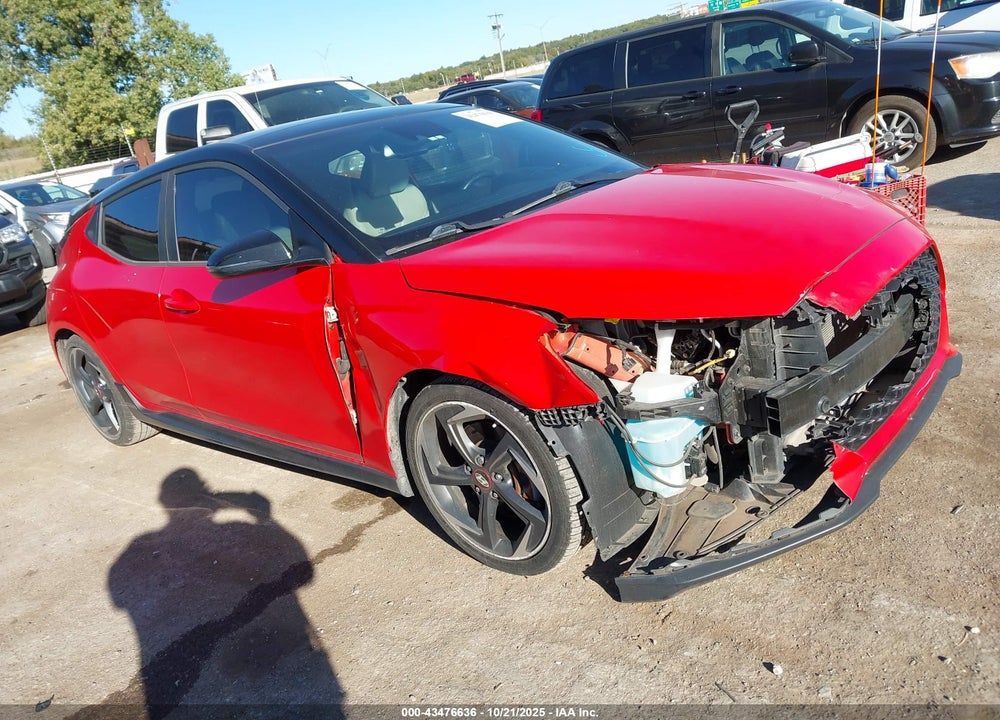 2019 HYUNDAI VELOSTER TURBO ULTIMATE VIN: KMHTH6ABXKU003990