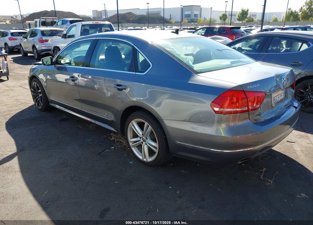 2015 VOLKSWAGEN PASSAT 1.8T SE VIN: 1VWBT7A35FC090963