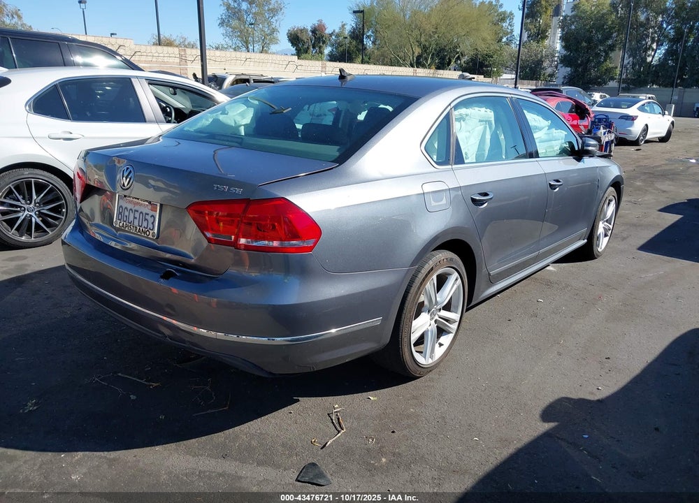 2015 VOLKSWAGEN PASSAT 1.8T SE VIN: 1VWBT7A35FC090963