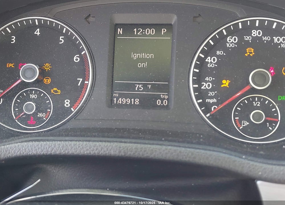 2015 VOLKSWAGEN PASSAT 1.8T SE VIN: 1VWBT7A35FC090963