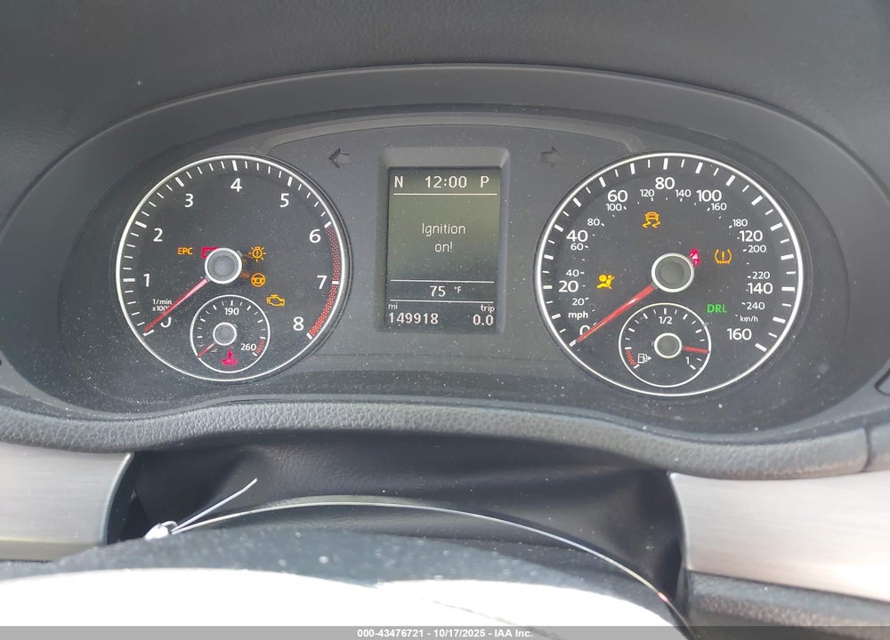 2015 VOLKSWAGEN PASSAT 1.8T SE VIN: 1VWBT7A35FC090963