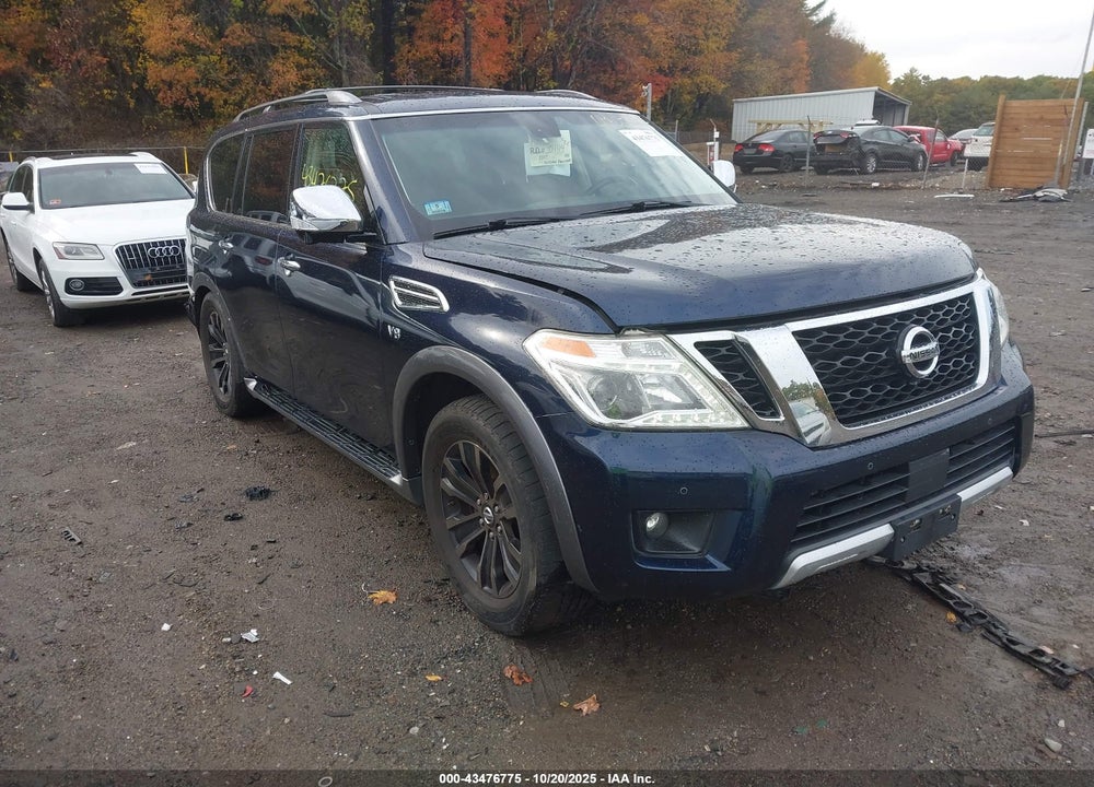 2017 NISSAN ARMADA PLATINUM VIN: JN8AY2NC8H9502844
