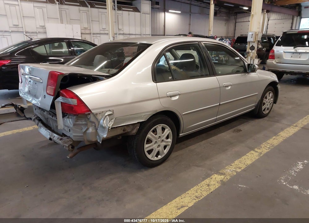 2003 HONDA CIVIC EX VIN: JHMES26733S000226