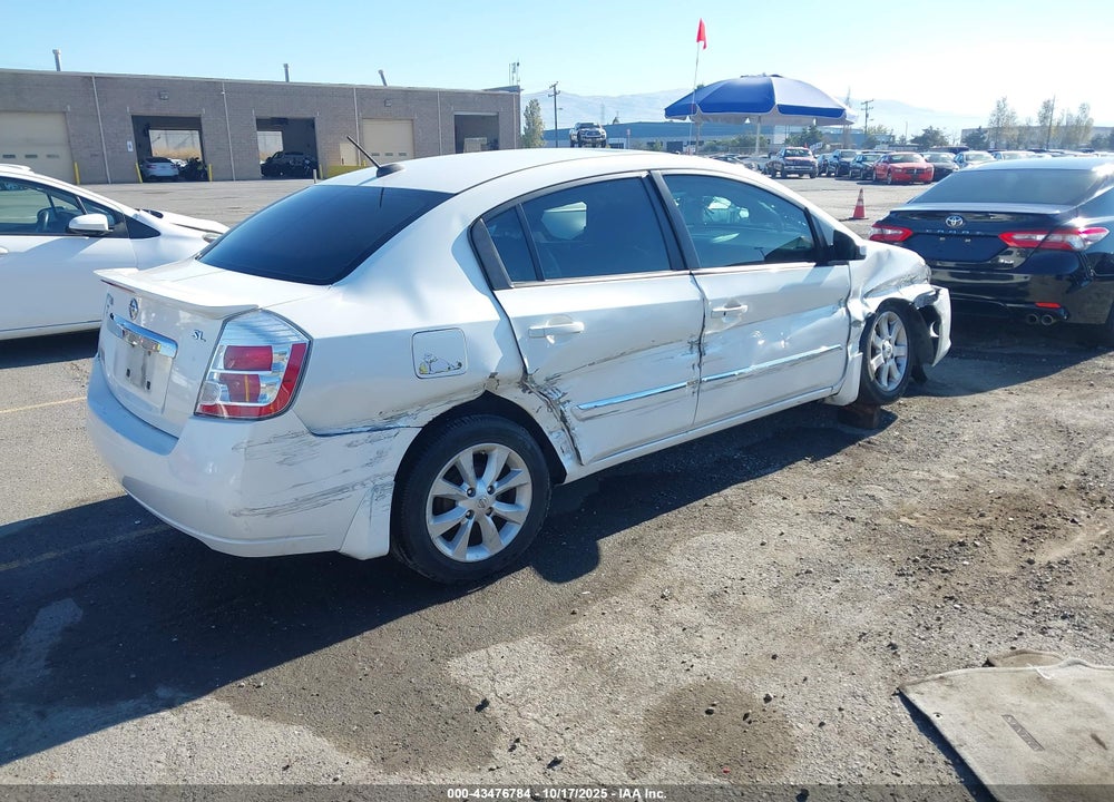 2012 NISSAN SENTRA VIN: 3N1AB6AP9CL613113